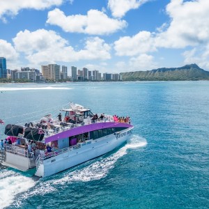 a large ship in a body of water