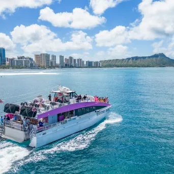a large ship in a body of water